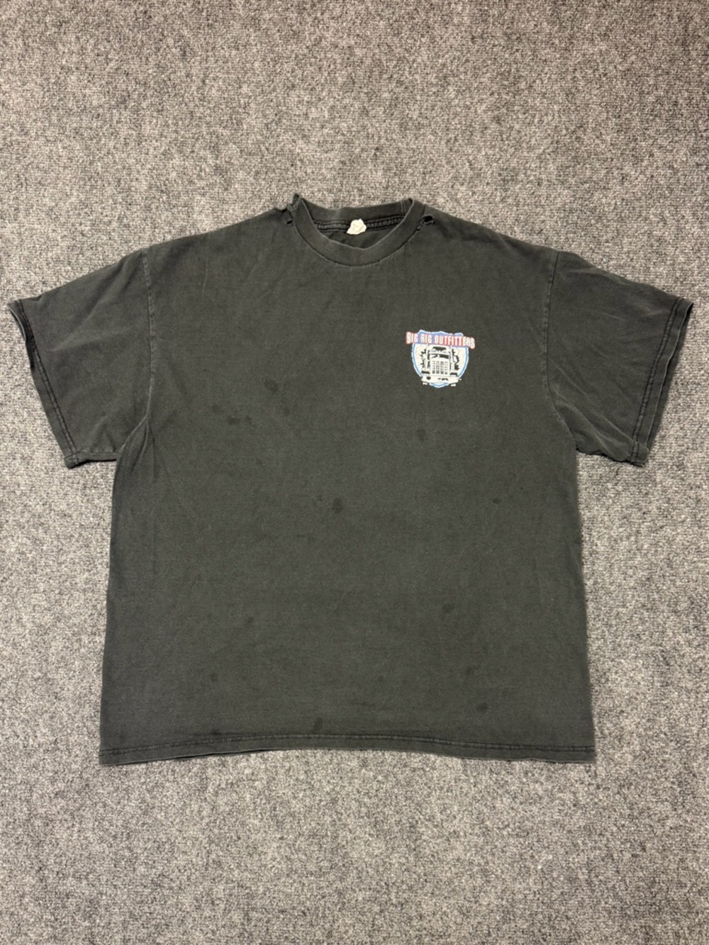 Vintage early 2000s big rig outfitters trucking tee